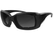 Bobster Eyewear Ava Convertible Sunglasses Black Smoke Lens OSFM