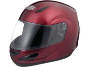 G Max GM44 Motorcycle Helmet Red Wine Medium 144105