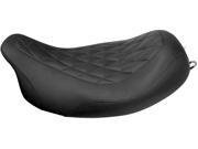 Mustang Wide Tripper Solo Seat Black Diamond 76694 For Harley Davidson