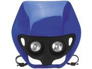 UFO Plastics Headlight Twins 12V35W Halogen Reflex Blue PF01688 089