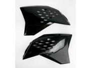UFO Plastics Radiator Covers Black KT04016 001 KTM