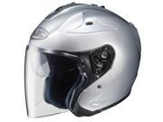 HJC Helmets Motorcycle FG Jet UNI Silver Size Large