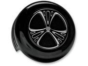 Arlen Ness Horn Cover Black 03 591 For Harley Davidson