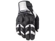 Joe Rocket Phoenix 4.0 Motorcycle White White Gloves Black Size Small