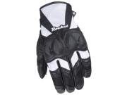 Joe Rocket Motorcycle Cleo SR Glove Ladies Black White Size Large