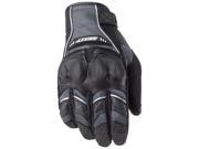 Joe Rocket Motorcycle Phoenix 4.0 Glove Mens Grey Black Silver Size Medium