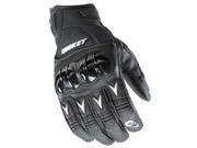 Joe Rocket Superstock Motorcycle White Gloves Black Size Medium