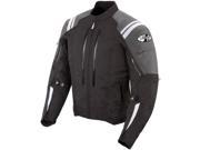 Joe Rocket Motorcycle Atomic 4.0 Jacket Mens Black Grey Size Large