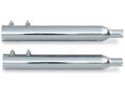 Rush Exhaust 3.5in. SlipOn Mufflers2.25in. BaffleTip CompatibleChrome 15305225