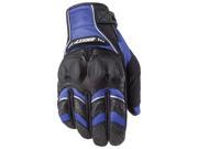 Joe Rocket Motorcycle Phoenix 4.0 Glove Mens Blue Black Silver Size Large