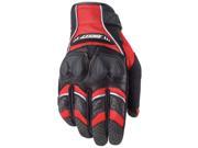 Joe Rocket Motorcycle Phoenix 4.0 Glove Mens Red Black Silver Size X Large