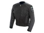 Joe Rocket Motorcycle Recon Military Spec Mesh Jacket Mens Black Size Large