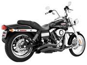 Freedom Performance Sharp Curve Radius Exhaust System Black HD00219 For Harley