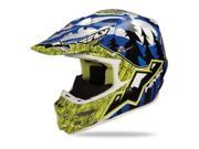 HMK Mouthpeice for Fly Racing F2 Carbon Pro Motorcycle Helmet Blue Lime