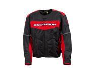 Scorpion Eddy Motorcycle Jacket Red Size Medium
