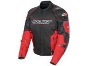 Joe Rocket Motorcycle Resistor Mesh Jacket Mens Red Black Size XX Large