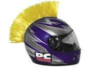PC Racing Motorcycle Helmet Mohawk Yellow