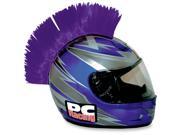 PC Racing Motorcycle Helmet Mohawk Purple