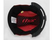 Thor Motorcycle Helmet Liner for Quadrant 11 Youth Black Red Sm