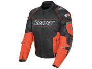 Joe Rocket Motorcycle Resistor Mesh Jacket Mens Orange Black Size Large