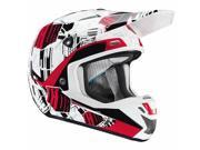 Thor Motorcycle Helmet VISOR Kit for Verge Motorcycle Helmets Block White