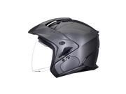 Bell Mag 9 Sena Open Face Motorcycle Helmet Titanium Size Large