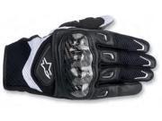 Alpinestars Stella SMX 2 Air Carbon Womens Gloves Black White Large