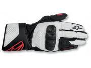 Alpinestars Stella SP 8 Womens Gloves Black White Red Medium