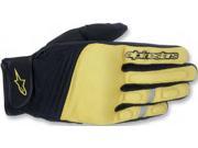 Alpinestars Asama Air Gloves Yellow Black Small