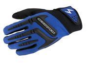 Scorpion Skrub Motorcycle Glove Men Blue Size Large