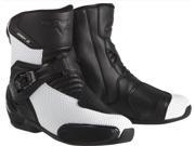 Alpinestars SMX 3 Vented Boots Black White 6.5