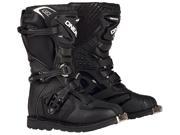 O Neal Motorcycle Rider Boot Youth Black Size 2