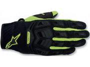 Alpinestars Atacama Air Gloves Black Flourescent Yellow XXX Large