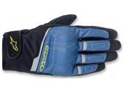 Alpinestars Haku Softshell Gloves Blue Medium