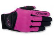 Alpinestars Stella Spartan Womens Gloves Black Rose Violet X Large