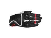 Alpinestars Celer Leather Gloves Black White Red XXX Large