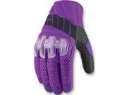 Icon Overlord Mesh Womens Gloves Purple Large