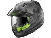Arai Defiant Pro Cruise Mimetic Motorcycle Helmet Mimetic Green Frost Medium