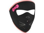 Zan Headgear Full Face Mask Kitty OSFM WNFMS001
