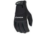Honda Racing Motorcycle Honda Crew Touch Glove Mens Black Size Large