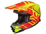 HJC Helmets Motorcycle FG X Grand Duke UNI Hi Viz Yellow Size Large