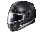 HJC Helmet CL 17 Streamline Frameless Dual Lens UNI Flat Bk Grey Size X Small