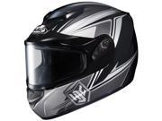 HJC Helmets Motorcycle CS R2 Seca Framed Dual Lens UNI Black Size X Large