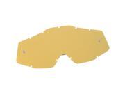 100% Accuri Strata Junior Replacement Goggle Lens Gold Mirror Smoke Anti Fog