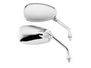 BikeMaster OEM Replacement Mirror Right Chrome UD M019