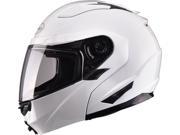 G Max GM64 Solid Motorcycle Helmet Pearl White XXX Large