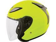 Kabuto Avand II Performance Solid Motorcycle Helmet Flash Yellow X Small