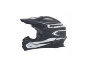 AFX FX 21 Graphics Motorcycle Helmet Flat Black XX Large