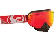 Dragon Alliance NFX Snow Goggles Fade Red Red Ion Lens OSFM