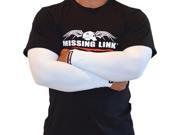 Missing Link Armpro Sleeves Solid White Large